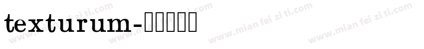texturum字体转换