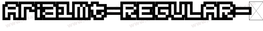 Aria1mt-REGULAR字体转换