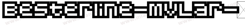 Besterline-MVLar字体转换