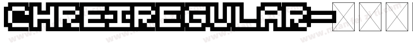 CHREIREGULAR字体转换