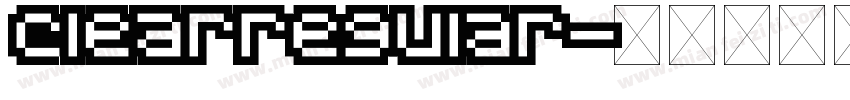 Clearregular字体转换