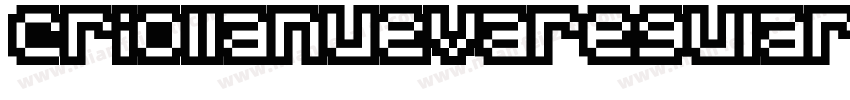 Criollanuevaregular字体转换