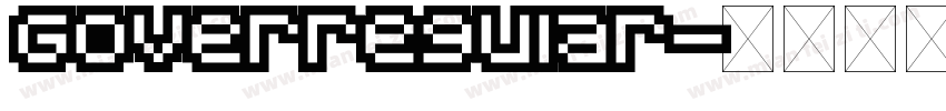 Goverregular字体转换