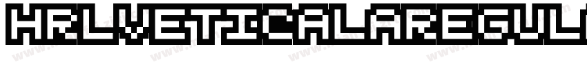 HRLVETICALAREGULAR字体转换