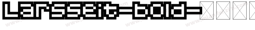 Larsseit-bold字体转换