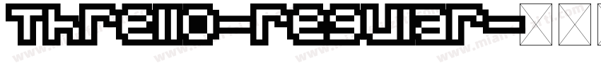 Thrello-regular字体转换
