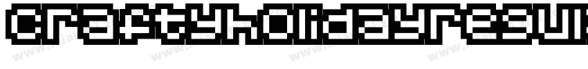 craftyholidayregular字体转换