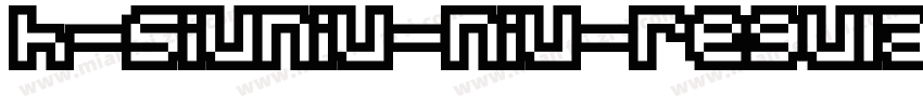 h-siuniu-niu-regular字体转换