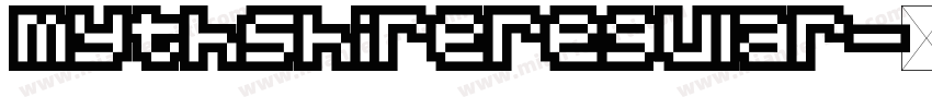 mythshireregular字体转换