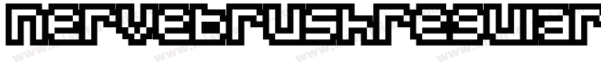 nervebrushregular字体转换
