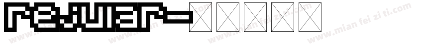 rejular字体转换