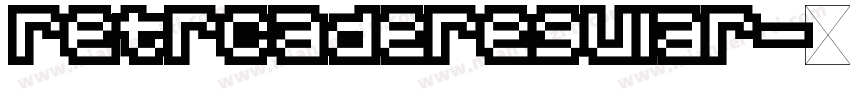 retrcaderegular字体转换