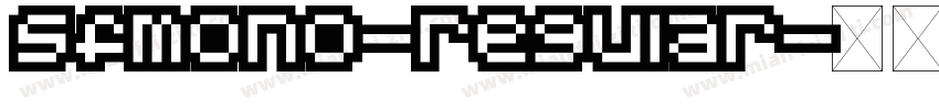 sfmono-regular字体转换
