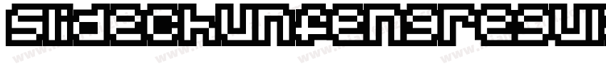 slidechunfengregular字体转换