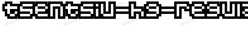 tsentsiu-hg-regular字体转换