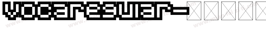 vocaregular字体转换