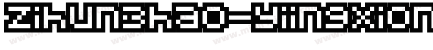 zihun3hao-yiingxiongheiti-regular字体转换
