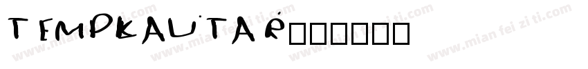 TEMPLAUTAR字体转换