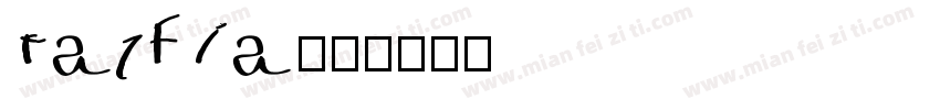 tarfia字体转换