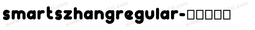 smartszhangregular字体转换