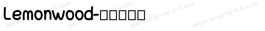Lemonwood字体转换
