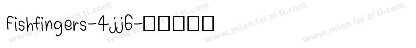 Fishfingers-4jj6字体转换
