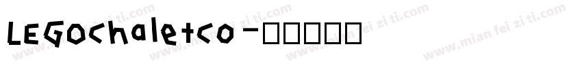 LEGOChaletCo字体转换