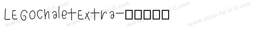 LEGOChaletExtra字体转换
