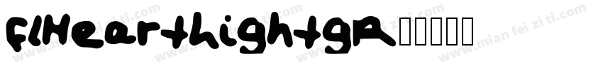 FlHeartLight-g2R6字体转换