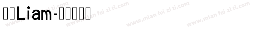 子宸Liam字体转换