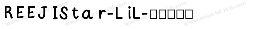 REEJIStar-LiL字体转换