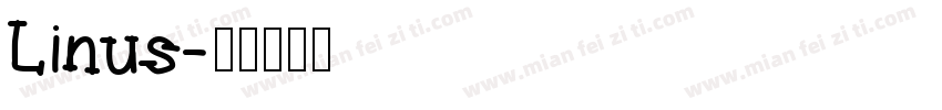 Linus字体转换