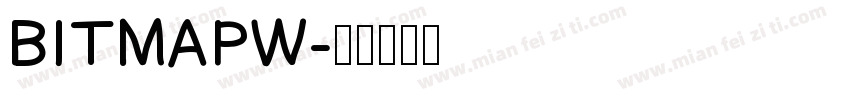 BITMAPW字体转换