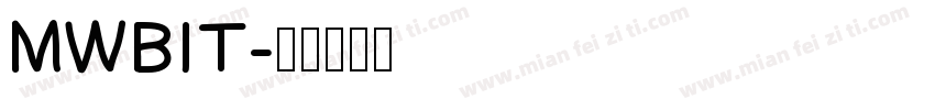 MWBIT字体转换