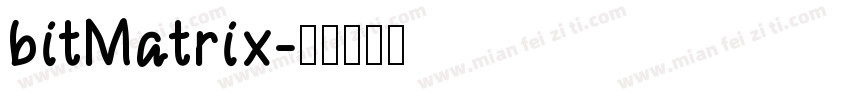 bitMatrix字体转换