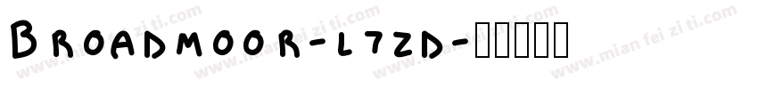Broadmoor-l7zd字体转换