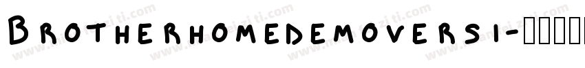 Brotherhomedemoversi字体转换