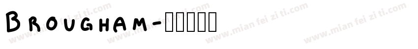 Brougham字体转换