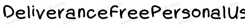 DeliveranceFreePersonalUse-X33Lo字体转换