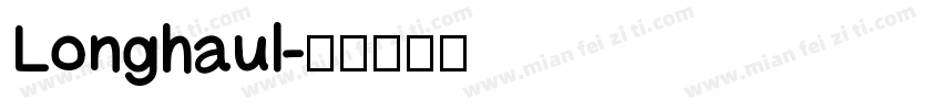 Longhaul字体转换