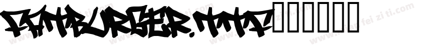 fatburger.ttf字体转换