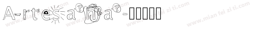 Artesana字体转换