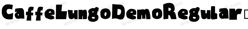 CaffeLungoDemoRegular-6PEY字体转换