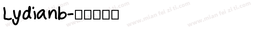 Lydianb字体转换