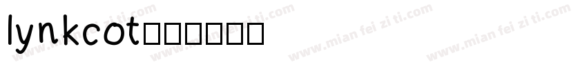 lynkcot字体转换