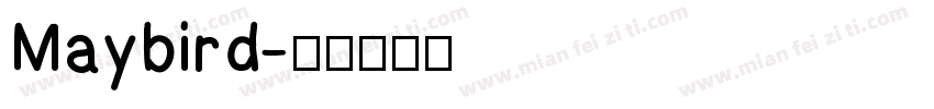 Maybird字体转换