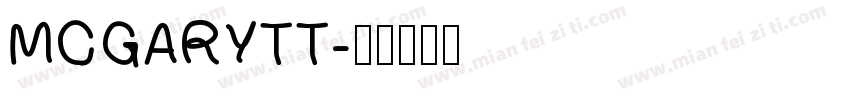 MCGARYTT字体转换