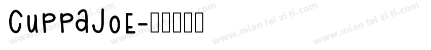 CuppaJoe字体转换