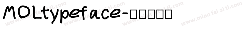MOLtypeface字体转换
