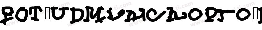 FOT-UDMinchoPro-DB字体转换